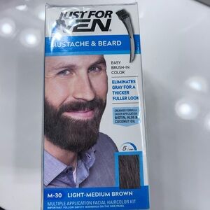 NWOT - Bundle of 3. Still packed Just For Men Beard & Mustache dye kits